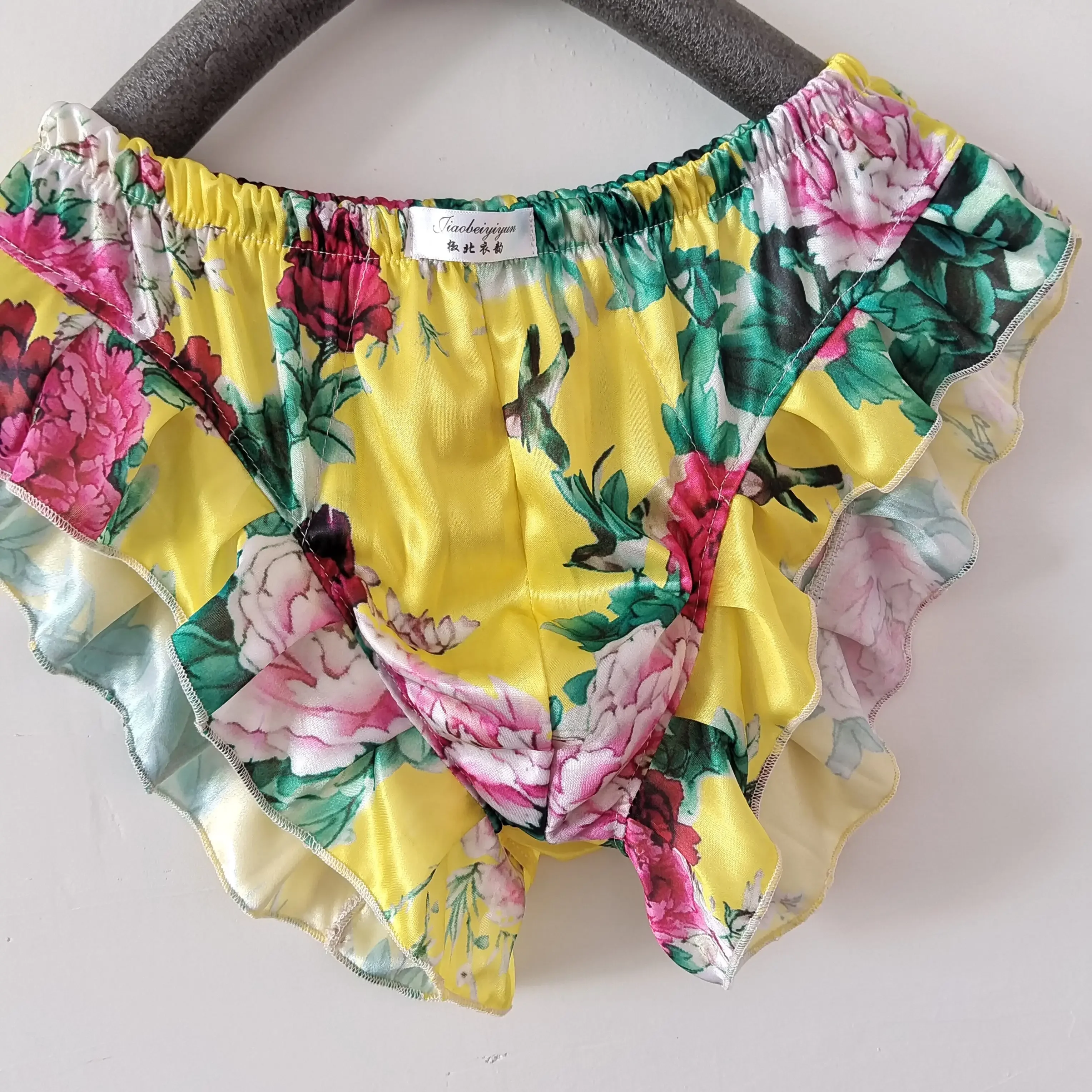 Man's Handmake Silky Touch Panties Briefs