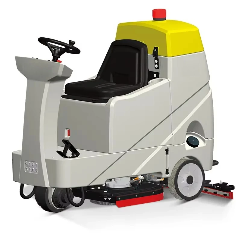 Cordless Clean Machine Electric Industrial Compact Ride on Street Sweeper Outdoor Floor Sweeper Road Street Sweepers