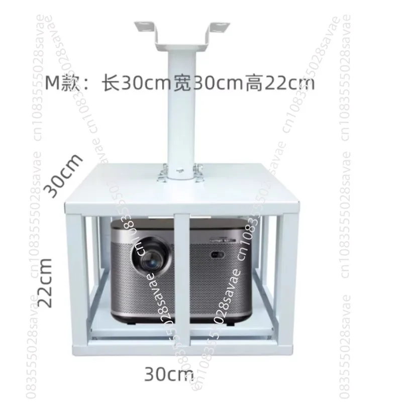 Projector Mount Hanging Box Telescopic Anti-Theft Elevator Cage  Hanging Basket Ceiling with Lock