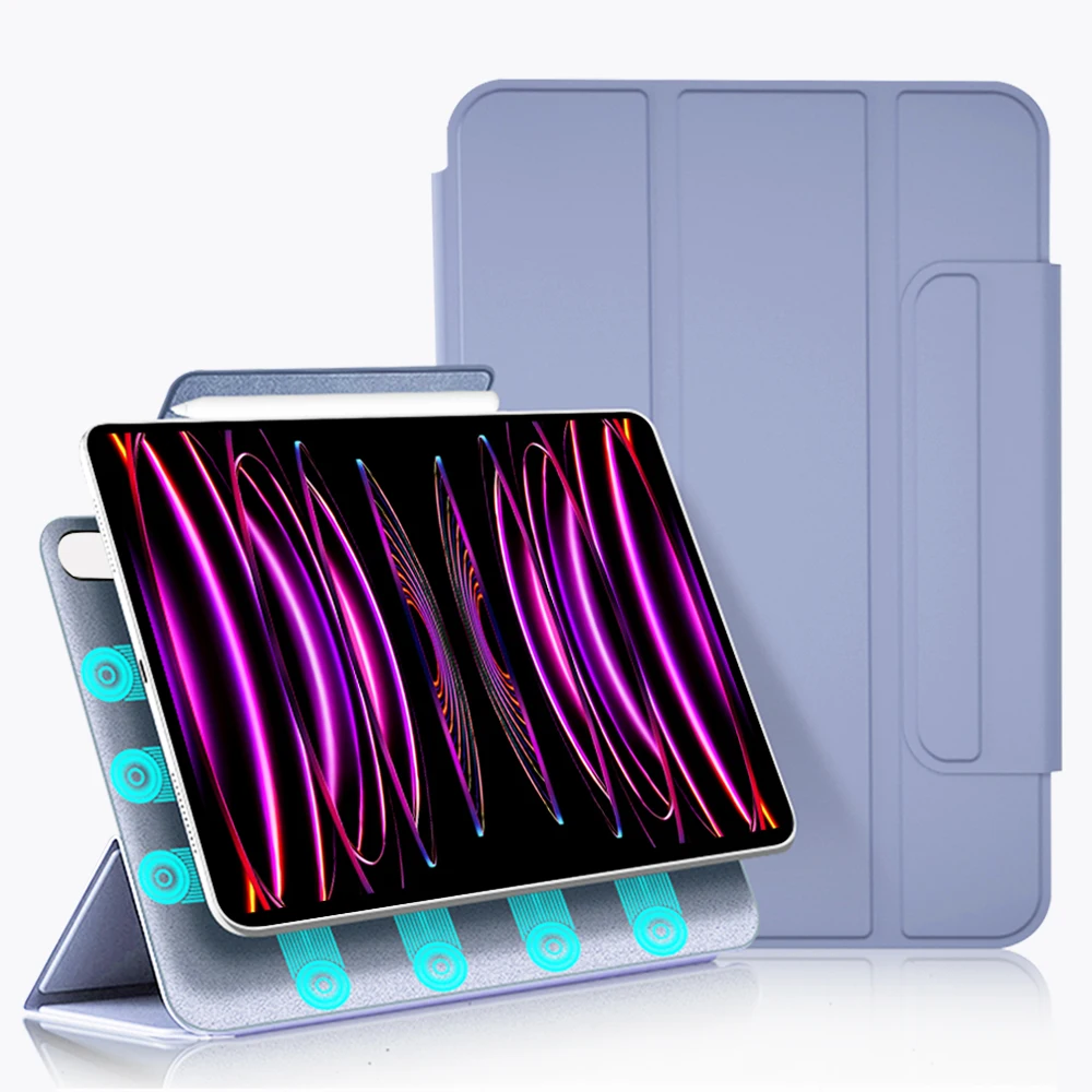 Magnetic Case For Ipad Pro 11 12.9 4th 12 9 Air 4 5 5th Funda For Ipad 10 10th 9th Generation Mini 6 10.2 10.9 Cover Accessories