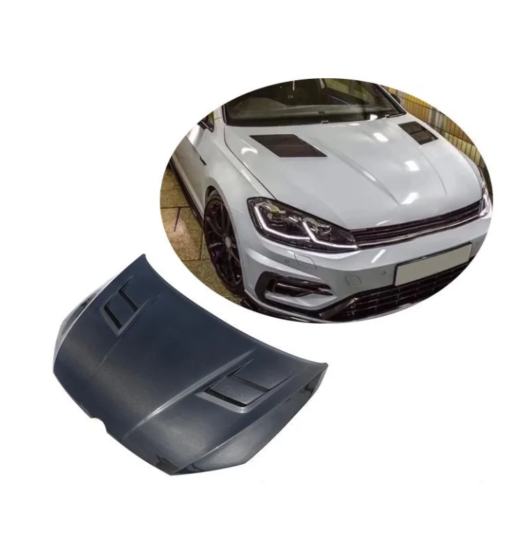 

Golf 7 Accessories Cheaper Carbon Fiber Hood For VW Golf 7 GTI 7.5 Upgrade TR Style Carbon Fiber Golf 7 GTI hood