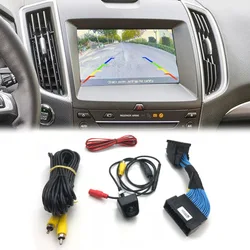 VKAUTO HD Reversing Camera For Ford Edge 2016~2019 For Sony Stereo Add After-Market Camera Kit HD CCD Camera C54 Adapter Cable