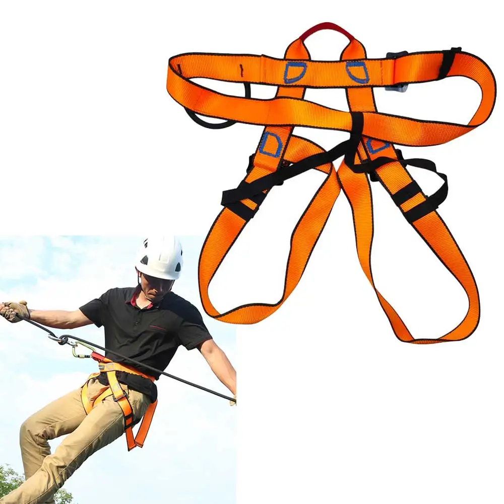 Rock Climbing Sit Harness for Rock Climbing Caving and High-Altitude Safety Belt Abseiling Fire Rescuing Rappelling Equipment