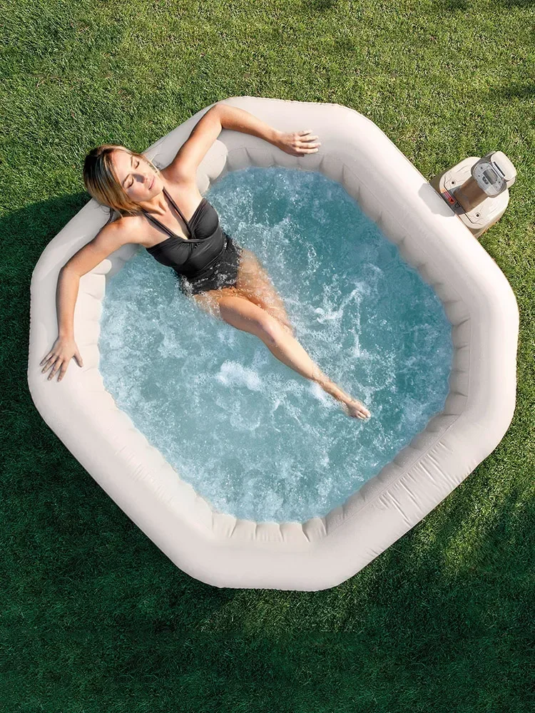 Bubble Spa Massaggio Spa Bagno Riscaldamento Piscina Riscaldamento Piscina a temperatura regolabile