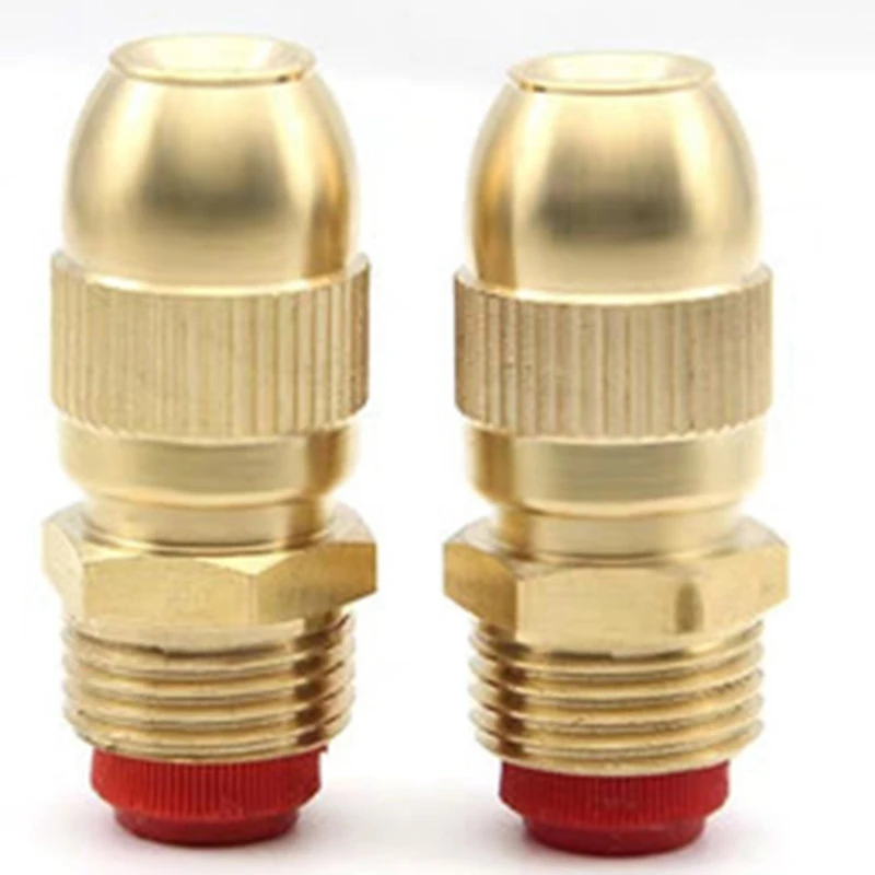 20Pcs 1/2 Inch Adjustable Sprinkler Middle Distance Sprinkler Brass Nozzle Garden Lawn Irrigation Watering Fittings