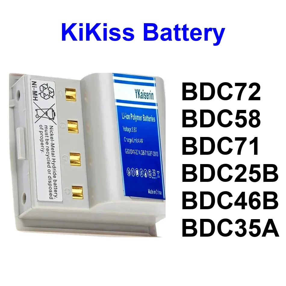 

Аккумулятор BDC58 BDC25B BDC72 для тахеометров GM52 Sokkia 130R 3D BDC-25 Set030r Set230r Set330r Set530r 2100 Total Station BDC71 GM-52