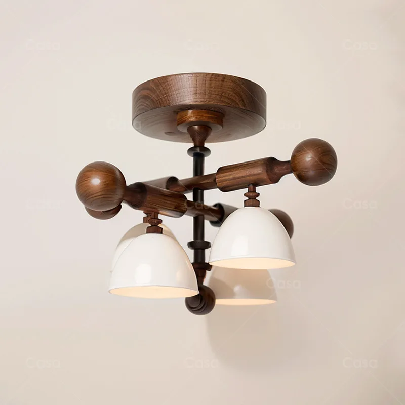 

Bedroom ceiling light master bedroom retro solid wood dining room study cloakroom light