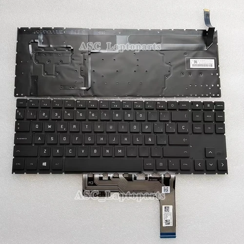 Nuevo Teclado latino español Español para HP OMEN 15-en0001la 15-en0002la 15-en0003la 15-en0004la 15-en0005la RGB retroiluminado