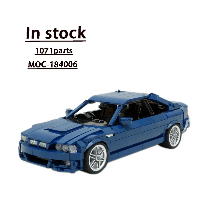 

MOC-184006 New Classic Supercar E46 Building Block Model 1071 Building Block Parts MOC Creative Kids Building Block Toy Gift