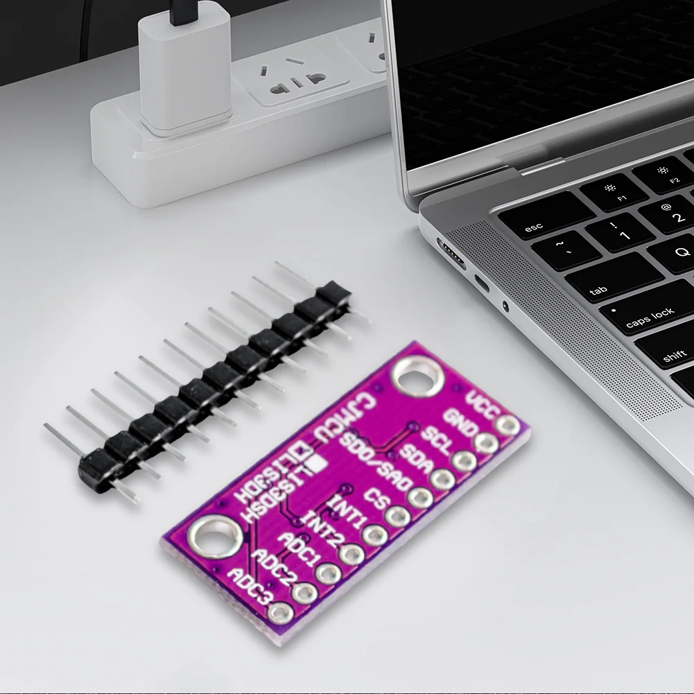 Módulo acelerômetro triaxial LIS3DSH Módulo acelerômetro de três eixos de alta resolução com autoteste integrado
