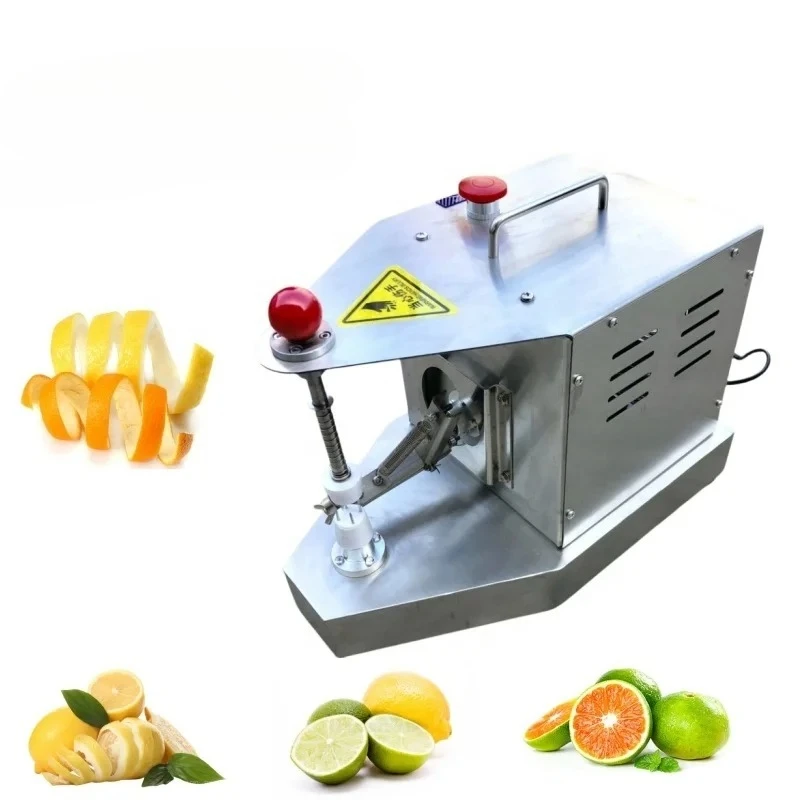 Table Top Commercial Lemon Zester Peeler Orange Citrus Peeler Machine Lemon Skin Peeling Machine