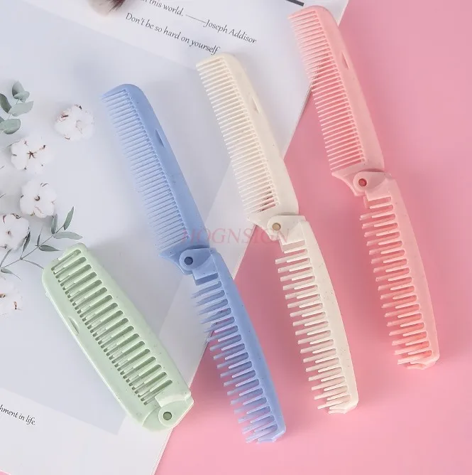 Folding Comb Portable Children's Weaving Special Antistatic Mini Comb