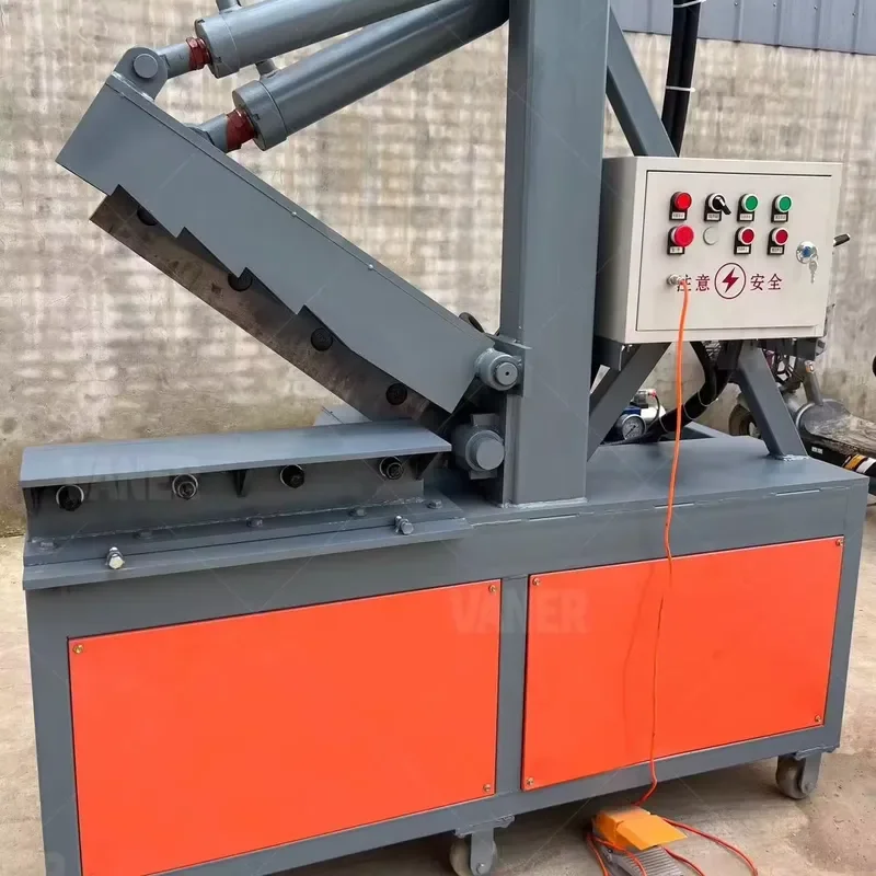 2026 Hot Vaner AS-20 Easy Operation Scrap Aluminum/Copper Waste Processing Equipment Crocodile Hydraulic Steel Shearing