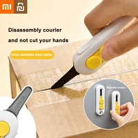 Xiaomi Youpin Magnetic Mini Box Cutter Portable Letter Opener And Paper Cutter Retractable Blade Durable ABS Material Mini New