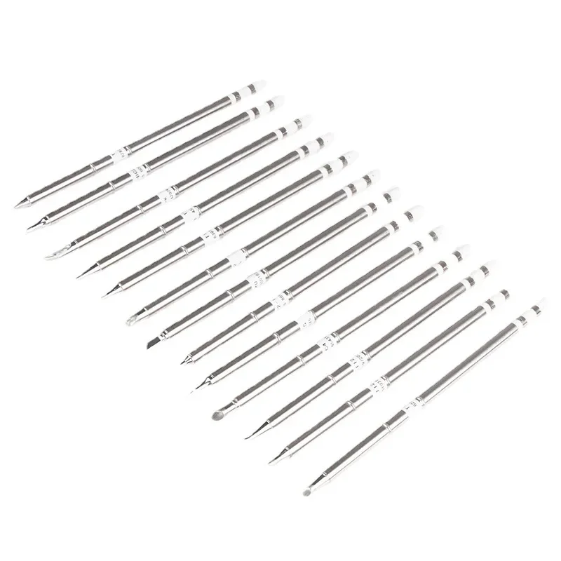 Darmowa wysyłka T12 Elektryczne grotki lutownicze T12-K B2 BC2 ILS JL02 D24 KF BC3 C4 Do Hakko fx951 DIY Zestawy stacji lutowniczych