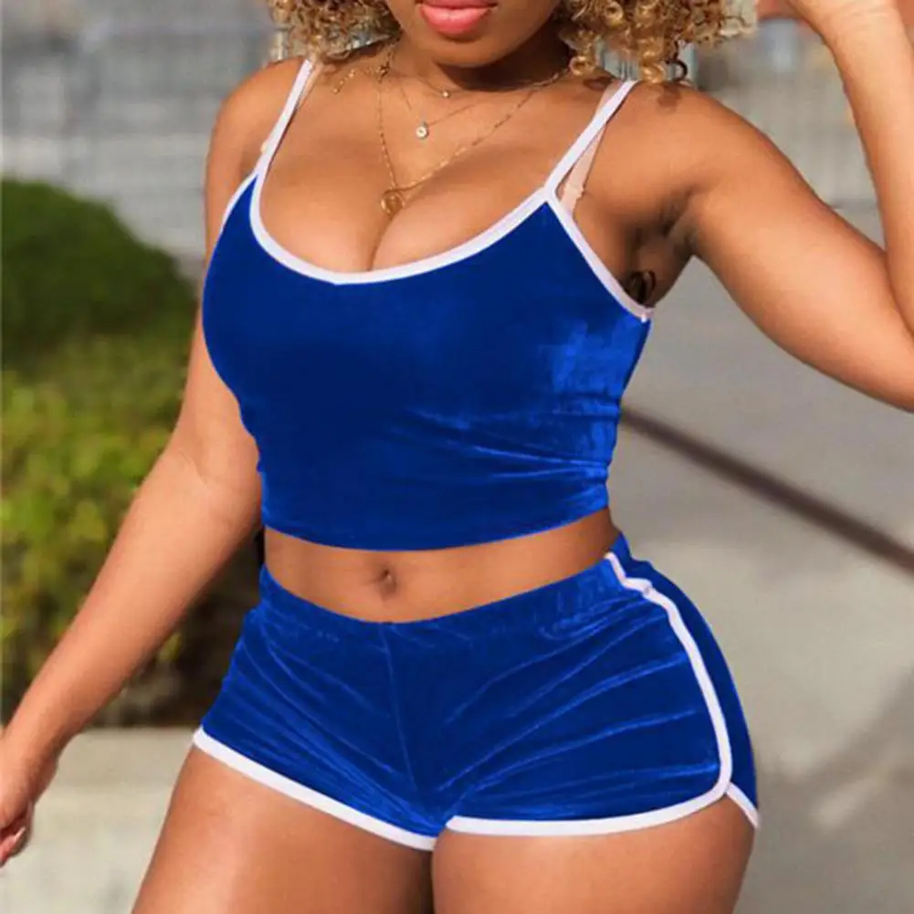 

Ladies Pajama Set Cute Print Pattern Sleepwear Silk V Neck Sexy Pijama Satin Night Home Suits Wear Sleeveless Top And Shorts