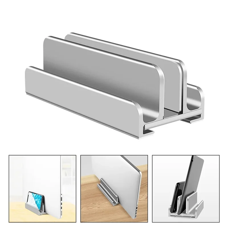 태블릿 전화 스탠드 노트북, 태블릿 및 휴대폰용 데스크탑 냉각 이중 스토리지 스탠드