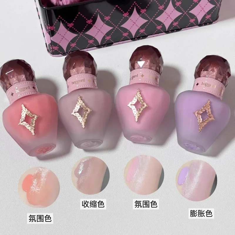 Haggard Liquid Blusher Water Light Moisturizing Blush Face Contour Longlasting Natural Brightening Nude Color Makeup Beauty