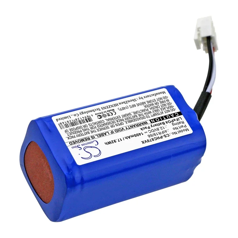 12.8V 3400mAh LiFePO4 Used for Philips batteries FC8700 FC8603 FC8705 FC8710 SmartPro Compact RB-7025 RB7025 RB7720 RB7022