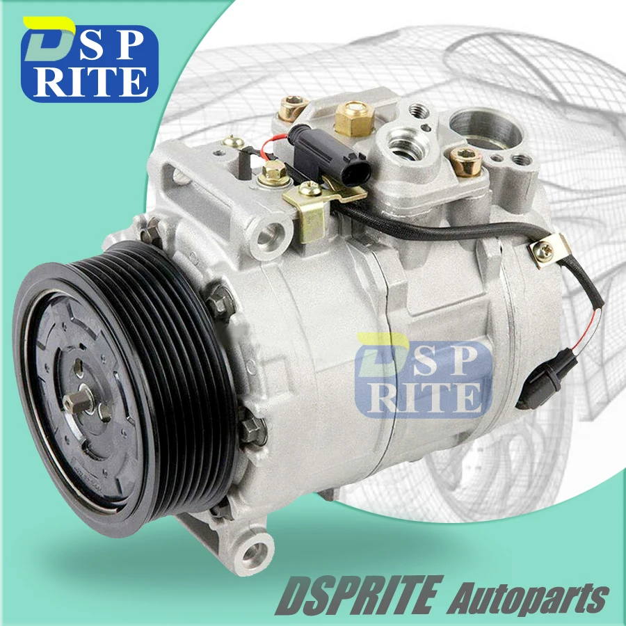 AC Air Conditioning Compressor DENSO 7SEU17C A0022305611 for MERCEDES-BENZ M-CLASS W164 ML280 ML320 ML420 0012308311 A0012308311