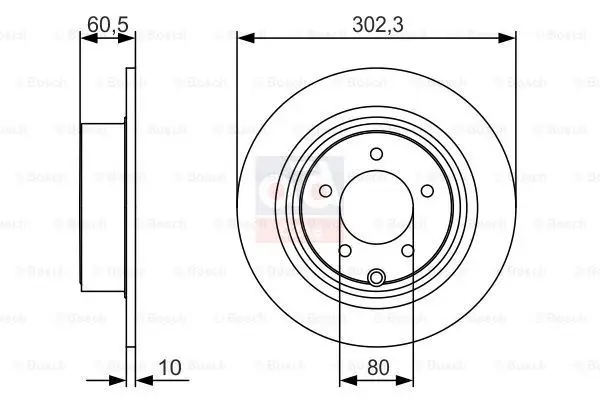 0986479 R07 for disc rear (AD) 10 ASX-OUT ER