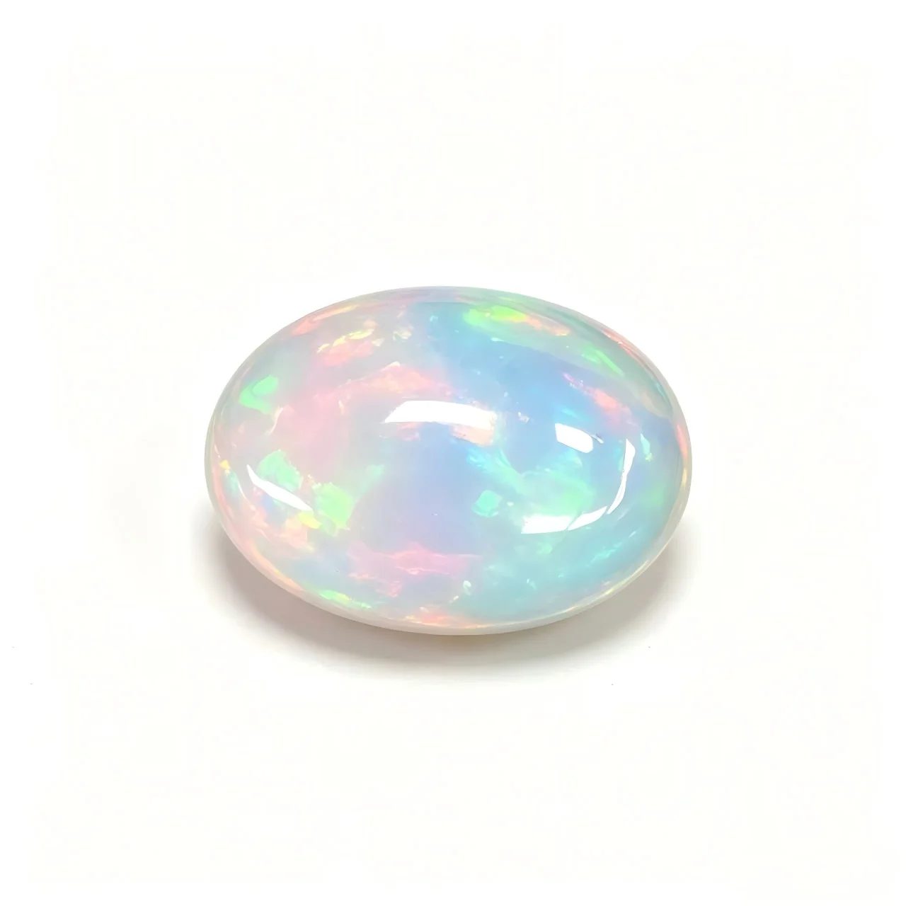 Image of Fabrik-Großhandel 100% Echte Natürliche Stark Schillernde Ovale Opal-Form Edelstein Lose Edelsteine DIY-Material für Schmuck