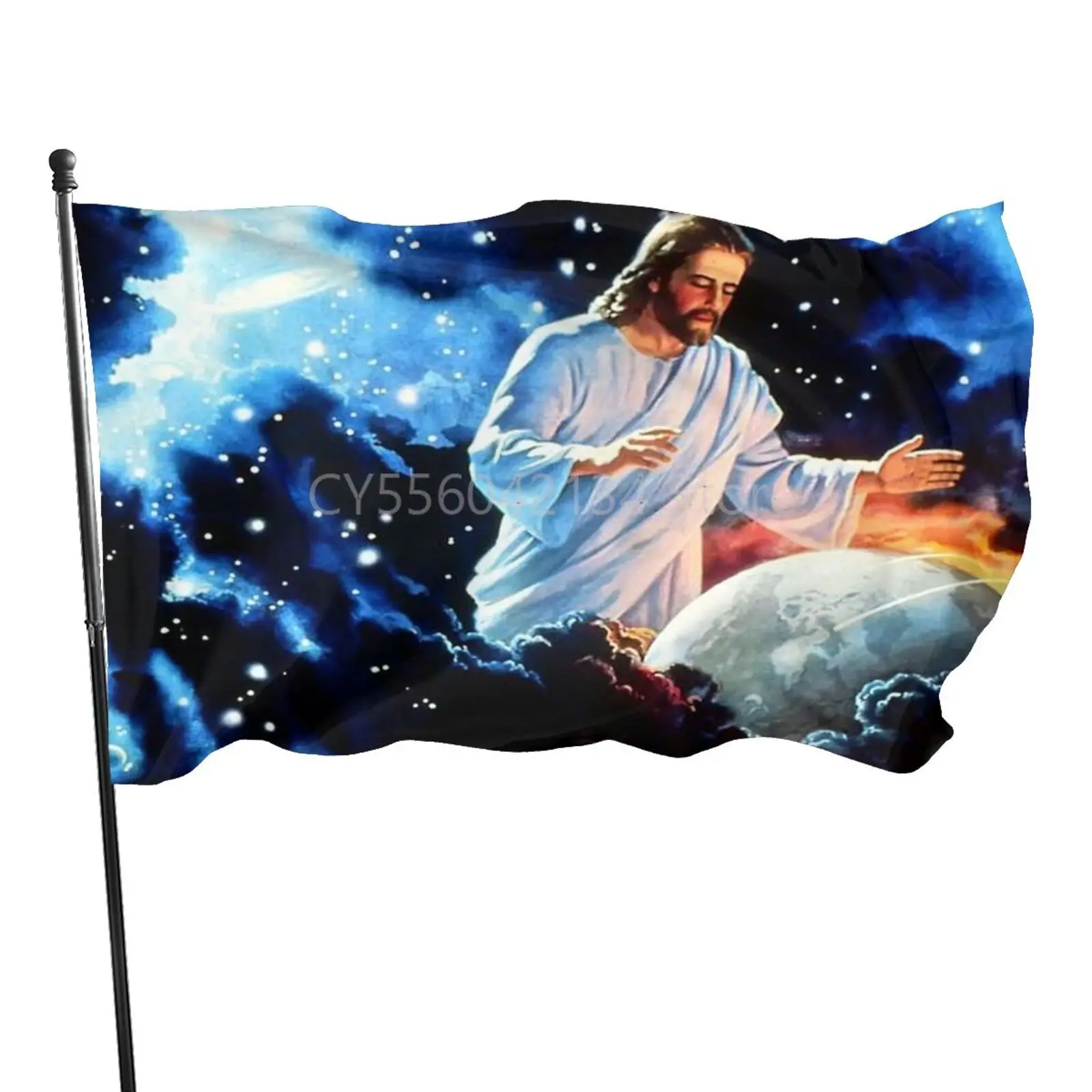 JESUS flag Home Decoration Outdoor Decor Polyester Banners and Flags 90x150cm 120x180cm