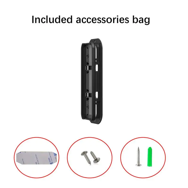 조절식 초인종 각도 마운트 각도 조절기, 좌우 조절식 코너 브래킷 키트, 깜박이는 비디오 초인종, 45 도