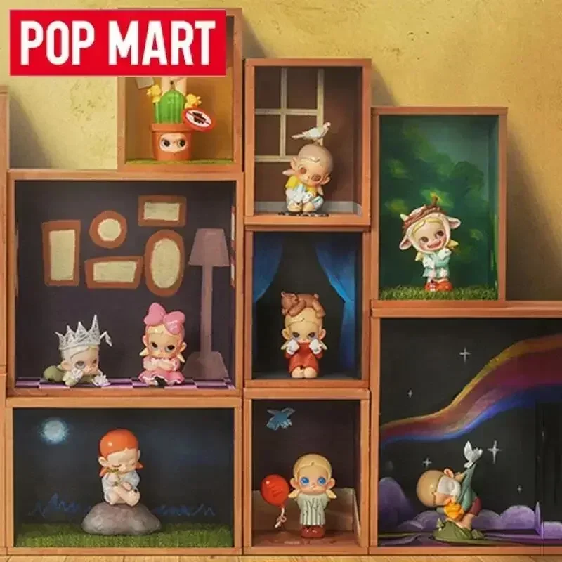 

POP MART Zsiga Let It Be Series Anime Figure Blind Box Cute Desktop Ornament Mystery Toy Doll Random Guess Bag Collectible