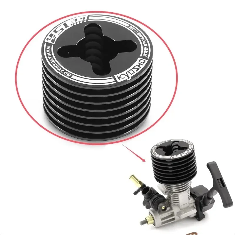 Dissipateur thermique de moteur de voiture RC, radiateur de moteur de remplacement 74033 pour Kyosho FW06 1/10 RC, pièces de mise à niveau, accessoires de rechange