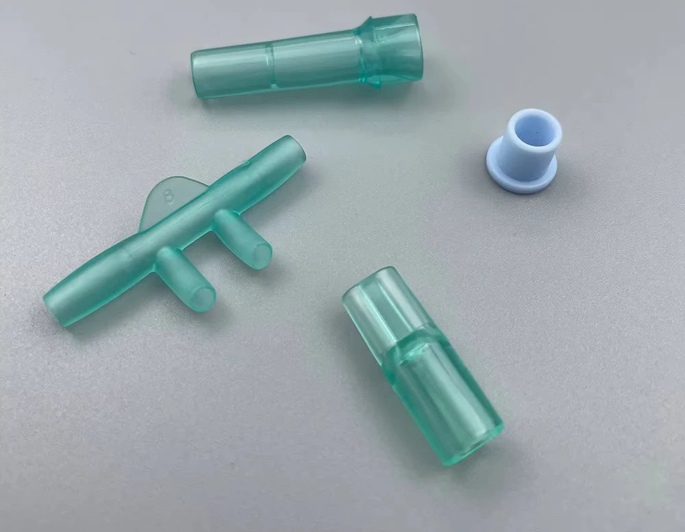PVC Dipping Soft Plastic Prongs Clear Nasal Cannula Prongs ETCO2 Nasal Cannula Tips