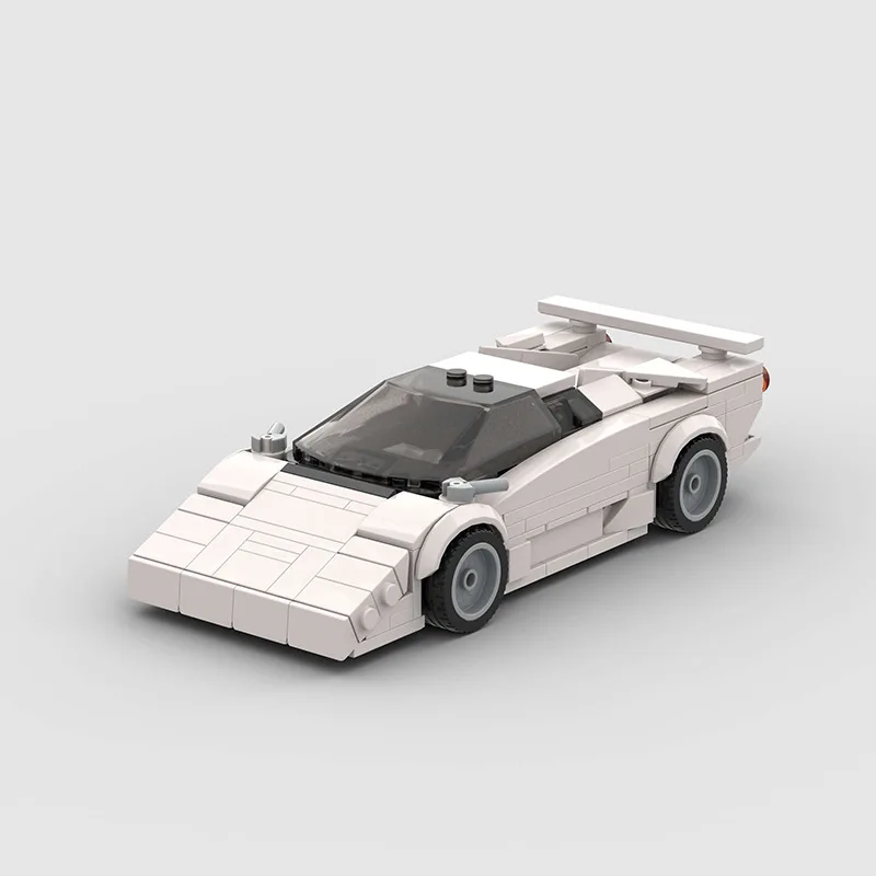 

Конструктор MOC Lam-bo Roadster белый (M10226), в сборе, совместим с автомобилем Le-go, «сделай сам», детские игрушки, подарок, без коробки