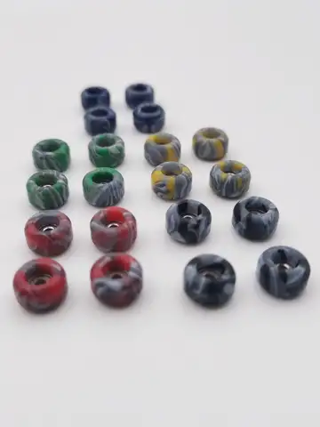 Roues de touche CNC couleur tourbillonnante pour skateboard à doigts