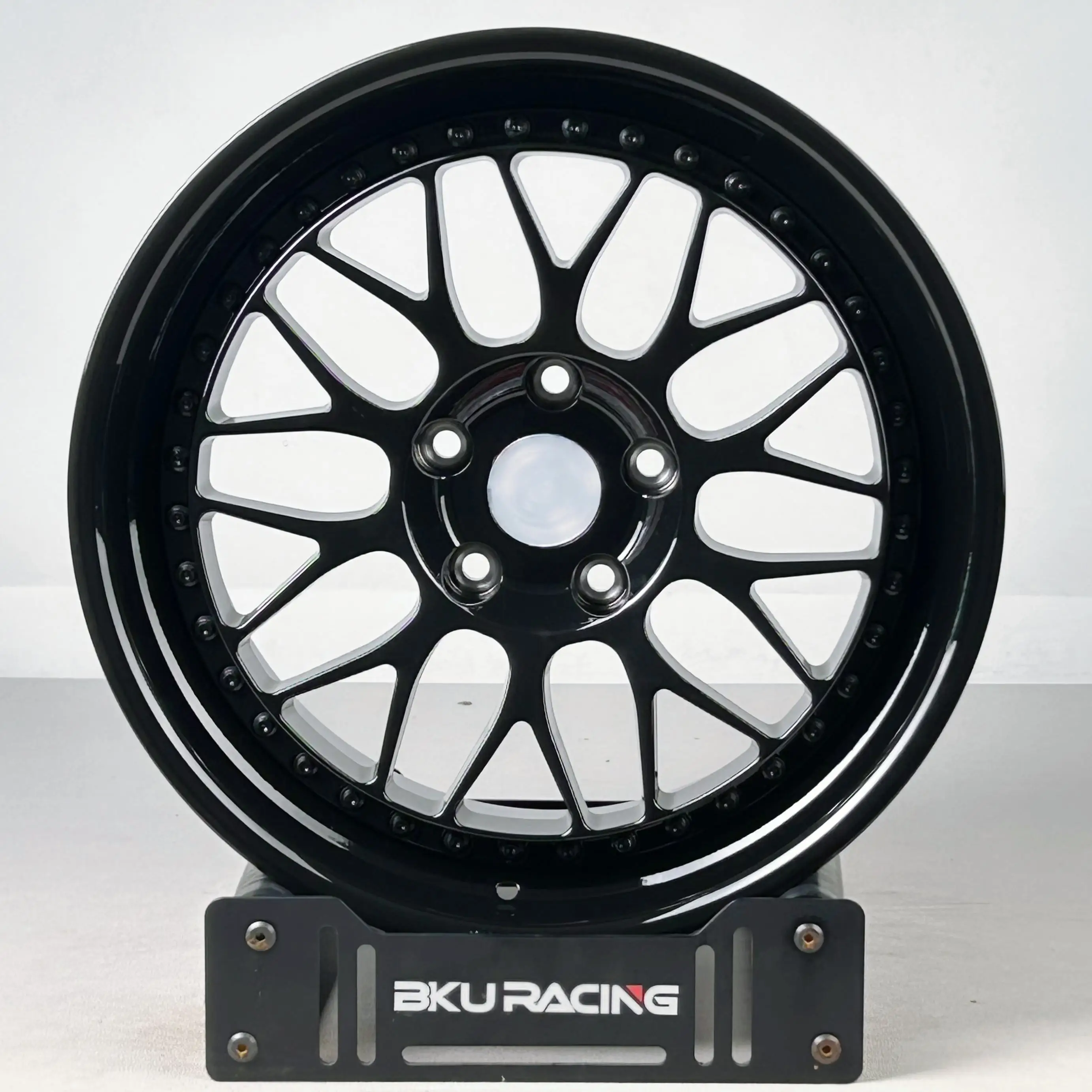 Bku Forged 2-Piece for BMW G80 G82 G83 M3 M4 F40 G20 G8X M4 Wheels 18 19 20 Inch Custom Concave Black 5X112 Alloy Car Rims 2