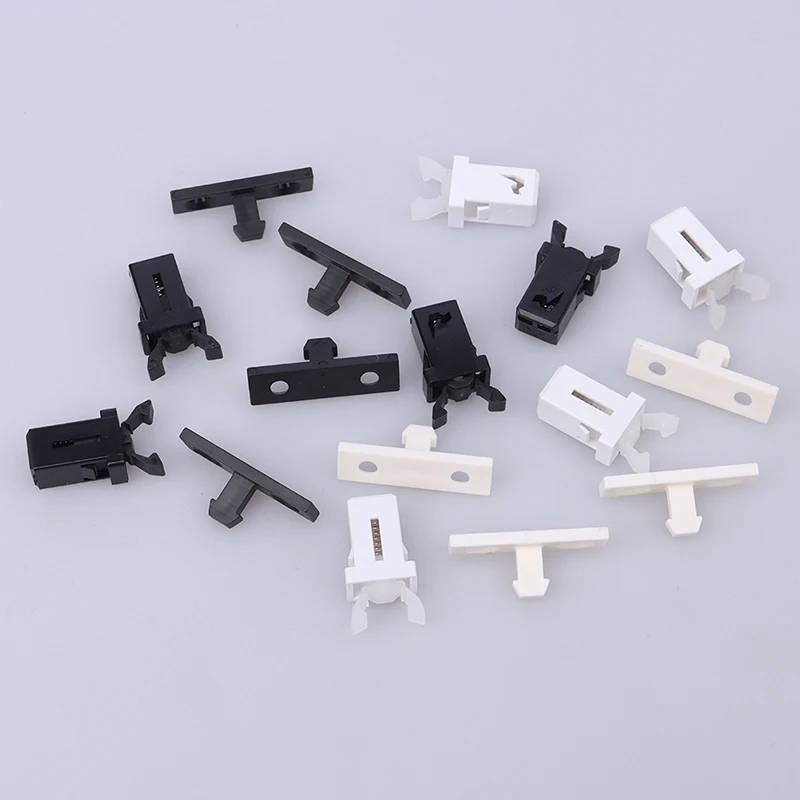 10PCS Black White PR-001 Small Door Lock Switch Lock For MS Air Conditioner Set Top Box TV EVD DVD Door Cover