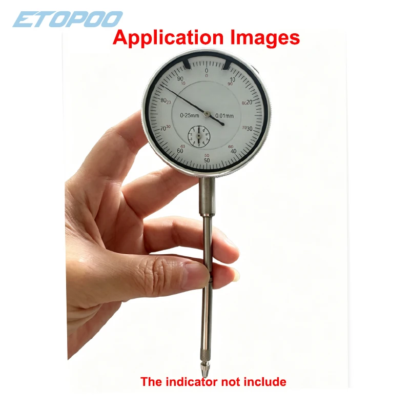 6pcs Dial Indicator Extension Stem Rod 30mm/40mm/60mm/80mm/100mm/150mm Electrical Digital Indicator Extension Stem Rod Set, view 4