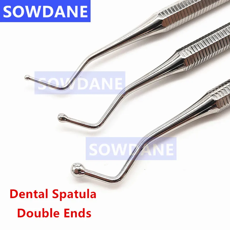 Narzędzie do wypełniania kompozytów dentystycznych Łopatka kompozytowa z żywicy Plastikowe podwójne końcówki kulowe