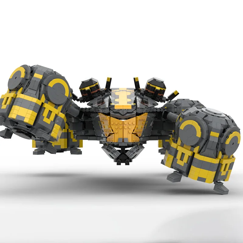 New Moc Building Blocks Military Model Four Wing Aviation Aircraft Modular Building Blocks Gift Children's Toys DIY Assembly Set