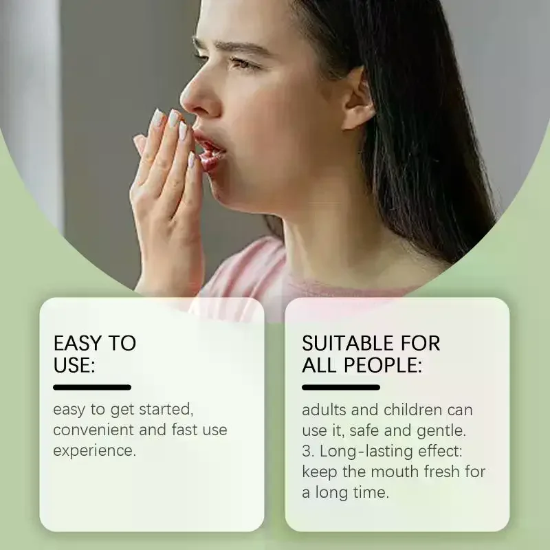 Tongue Cleaning Gel Set Oral Plaque Eliminator and Odor Eraser Home Solution for Daily Oral Health