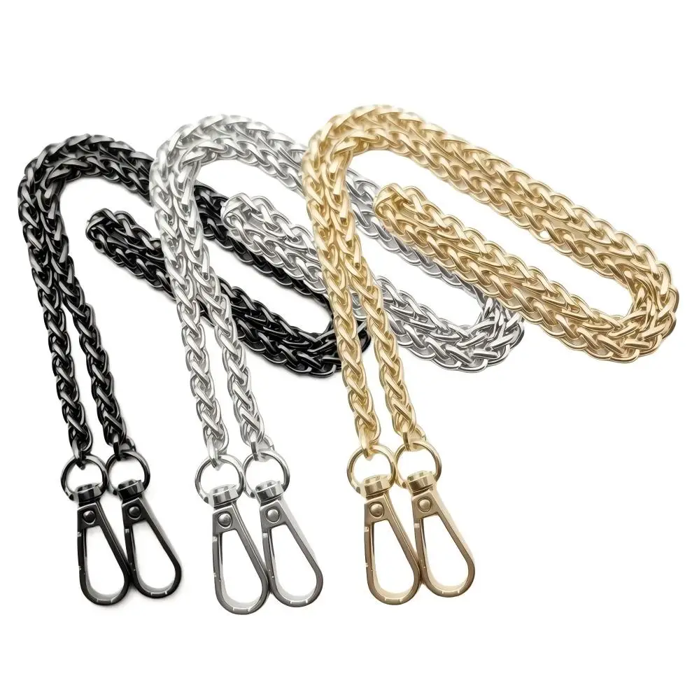 40/120cm Metal Aluminum Bag Chain Replacement Parts Accessories for Hand-Women Shoulder Handbag DIY Handmade Detachable Straps