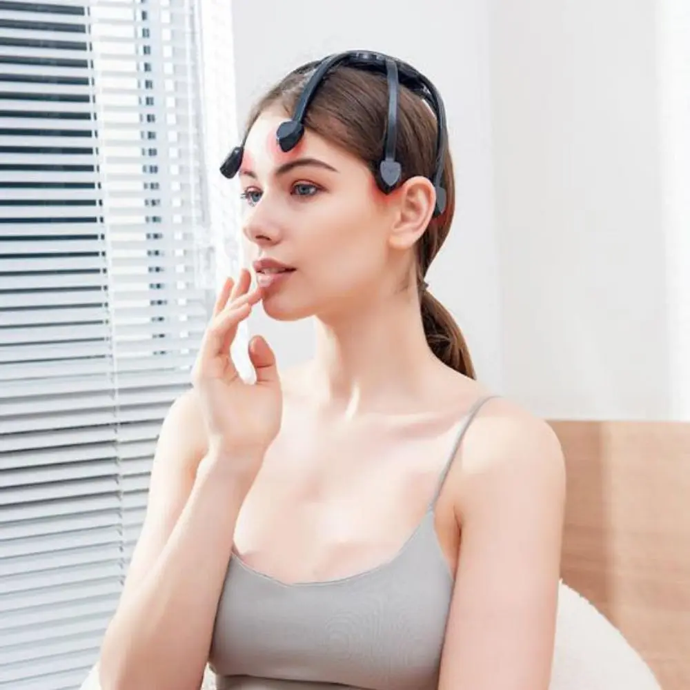 Practical 5 Modes Electric Head Massager Type-C Multi-touch Head Scratcher High Frequency Vibration Scalp Massager Relaxation