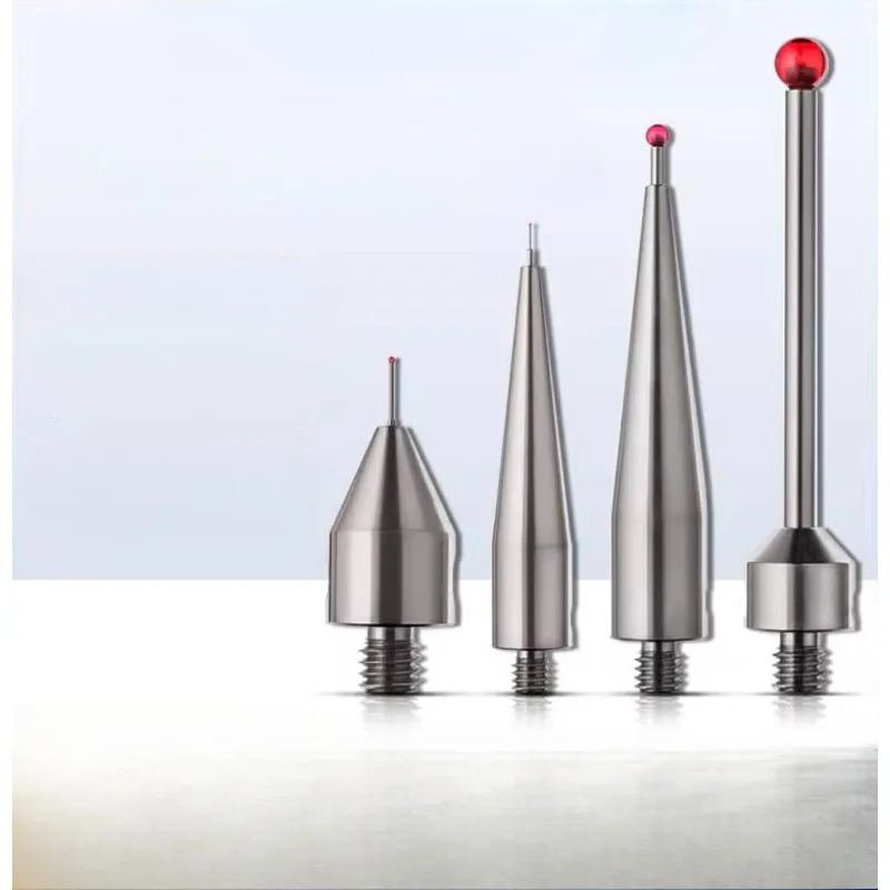 

CNC Coordinate M5 Measurement Needle Tungsten Carbide Rod Three-dimensional Ruby Ball Measuring Needle 1PC