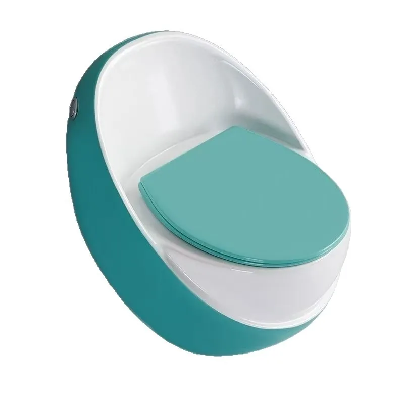 

Egg toilet, household toilet, siphon toilet, deodorant and water-saving silent