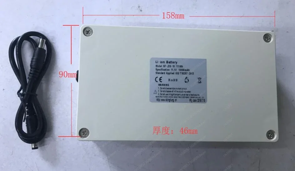 

Портативный генератор кислорода, 3 строки, 11,1 В, 10000 мАч, зарядка полимерной литиевой батареи