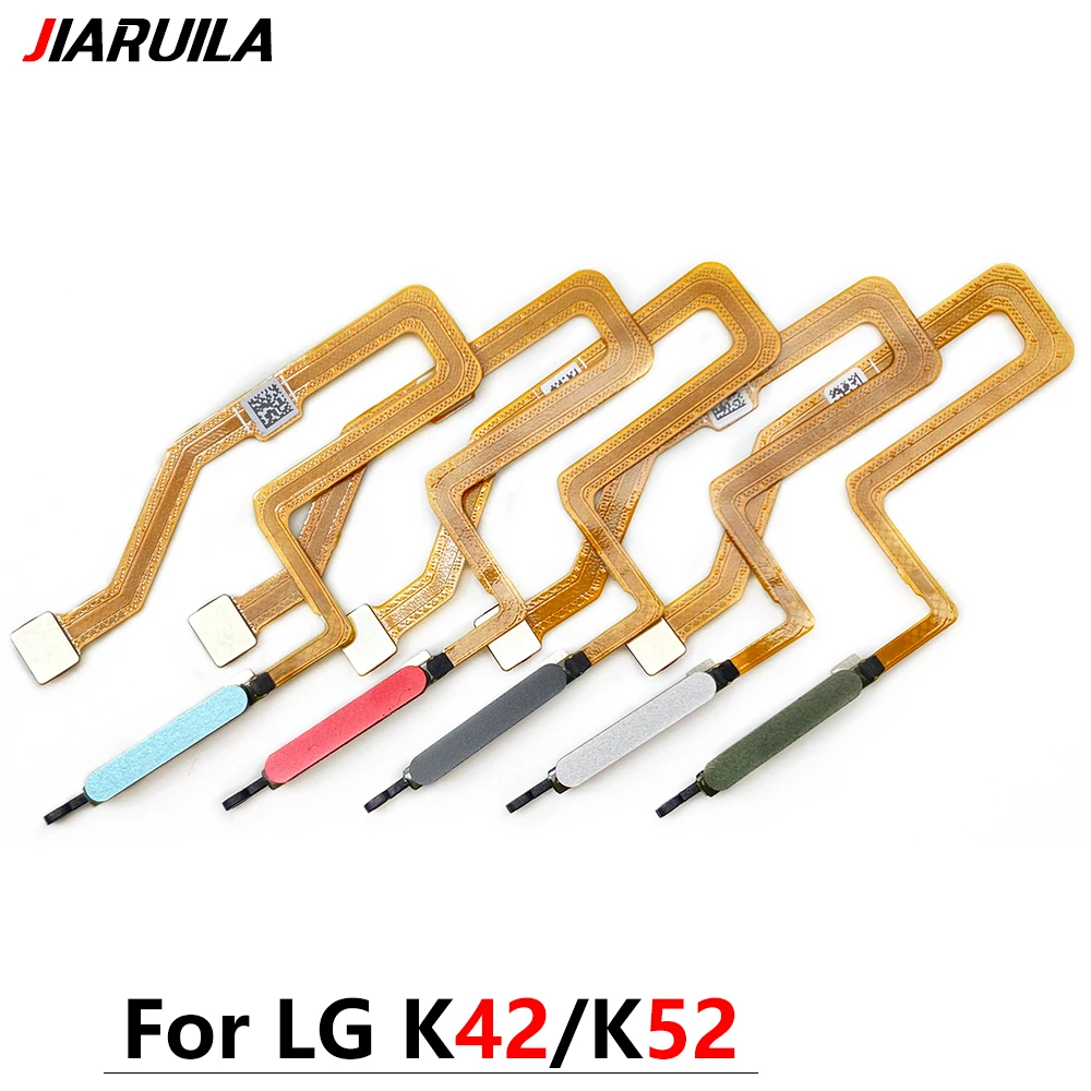 

Fingerprint Sensor Scanner Touch ID Connecter Flex Cable For LG K42 K52 Replacement parts Version Home Button Key Ribbon