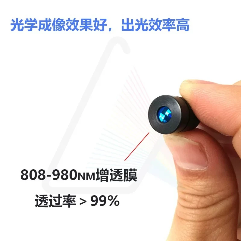 FC interface fiber laser collimating lens fiber collimator aspheric fiber focusing light spot adjustable size