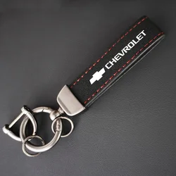 High-Grade Metal Car Keychain 360 Degree Rotating Horseshoe Buckle Key Ring Fit For Chevrolet Camaro With Logo Gift Auto Keyring