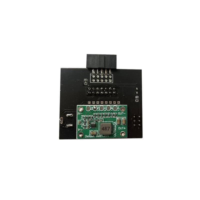 ISP TO JTAG BOARD สำหรับ RT809H โปรแกรมเมอร์ MCU TMS320F28035 eMMC ISP BOARD อะไหล่สีดำสำหรับอินเวอร์เตอร์เครื่องปรับอากาศ