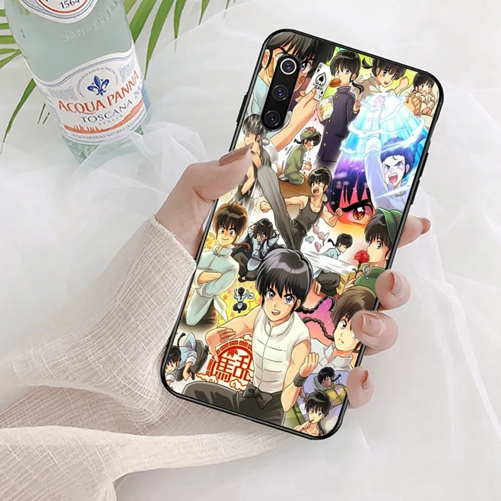 Ranma 1 2 Anime Phone Case For Xiaomi Mi 5X 8 9 10 11 12 lite pro 10T PocoX3pro PocoM3 Note 10 pro lite