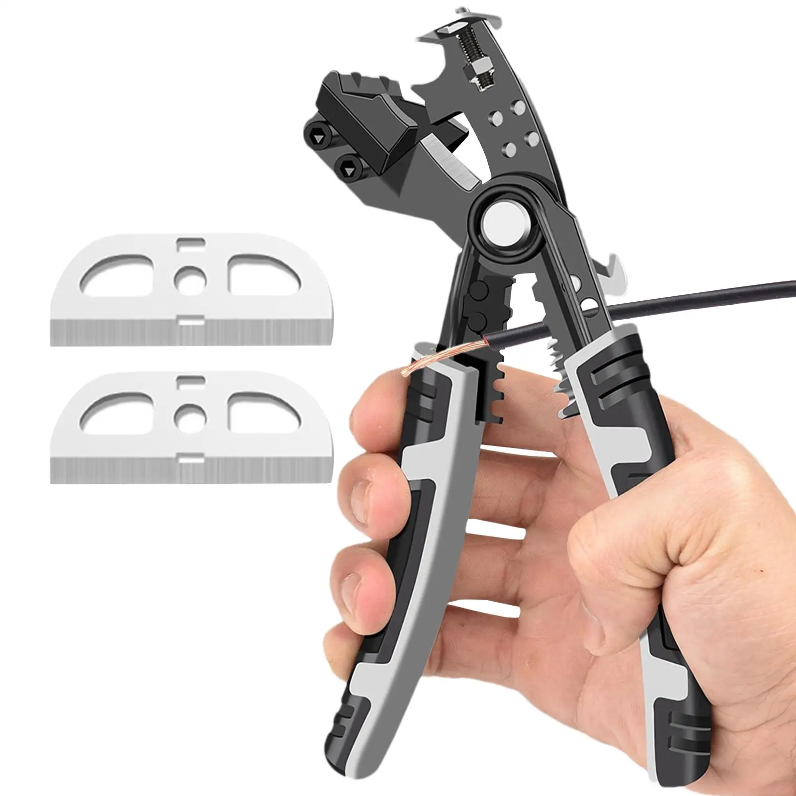 

Эргономичные стальные инструменты для электриков: стрипперы для зачистки, резки, намотки и гибки проводов